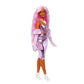 Barbie Fashionista Muñeca Deluxe – Cabello Rosa y Vestido Brillante