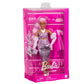 Barbie Fashionista Muñeca Deluxe – Cabello Rosa y Vestido Brillante