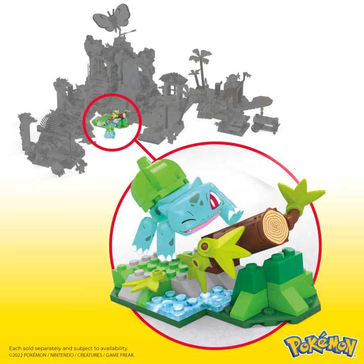 MEGA Pokémon Juguete de Construcción Bosque Bulbasaur