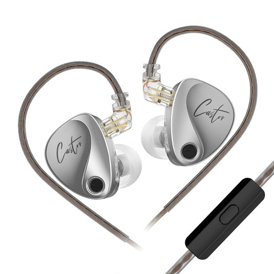 Audífonos Intrauditivos Gamer Ajustables KZ-Castor – Doble Bobina