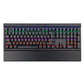 Teclado Mecánico MK15 con Reposamuñecas y Teclas Cuadradas