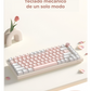 Teclado Mecánico Tulipanes al Viento