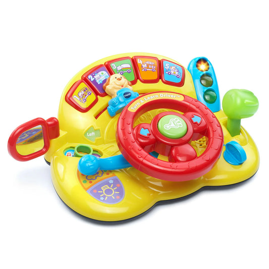 VTech Turn & Learn Driver – Juguete Educativo para Bebés y Niños Pequeños